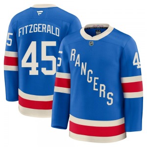 Casey Fitzgerald New York Rangers Fanatics Premium Blue Centennial Jersey