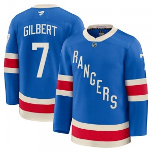Rod Gilbert New York Rangers Fanatics Premium Blue Centennial Jersey
