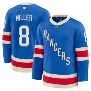 J.T. Miller New York Rangers Fanatics Premium Blue Centennial Jersey