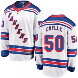 Youth Will Cuylle New York Rangers Fanatics Branded Breakaway White Away Jersey