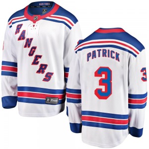 Youth James Patrick New York Rangers Fanatics Branded Breakaway White Away Jersey
