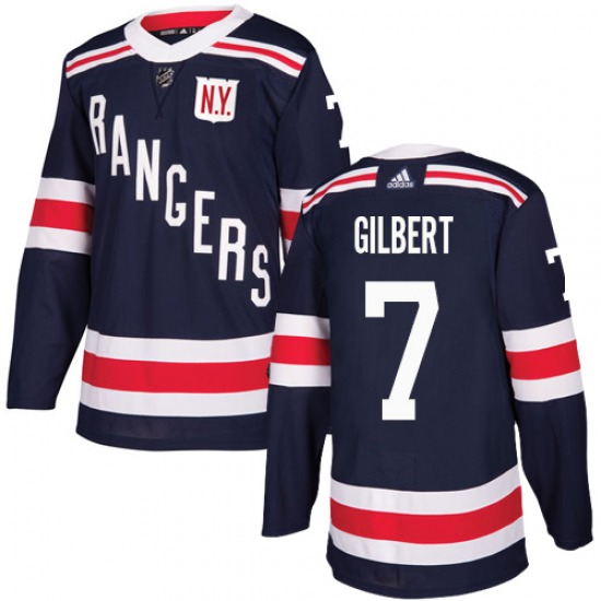 Youth Rod Gilbert New York Rangers Adidas Authentic Navy Blue 2018